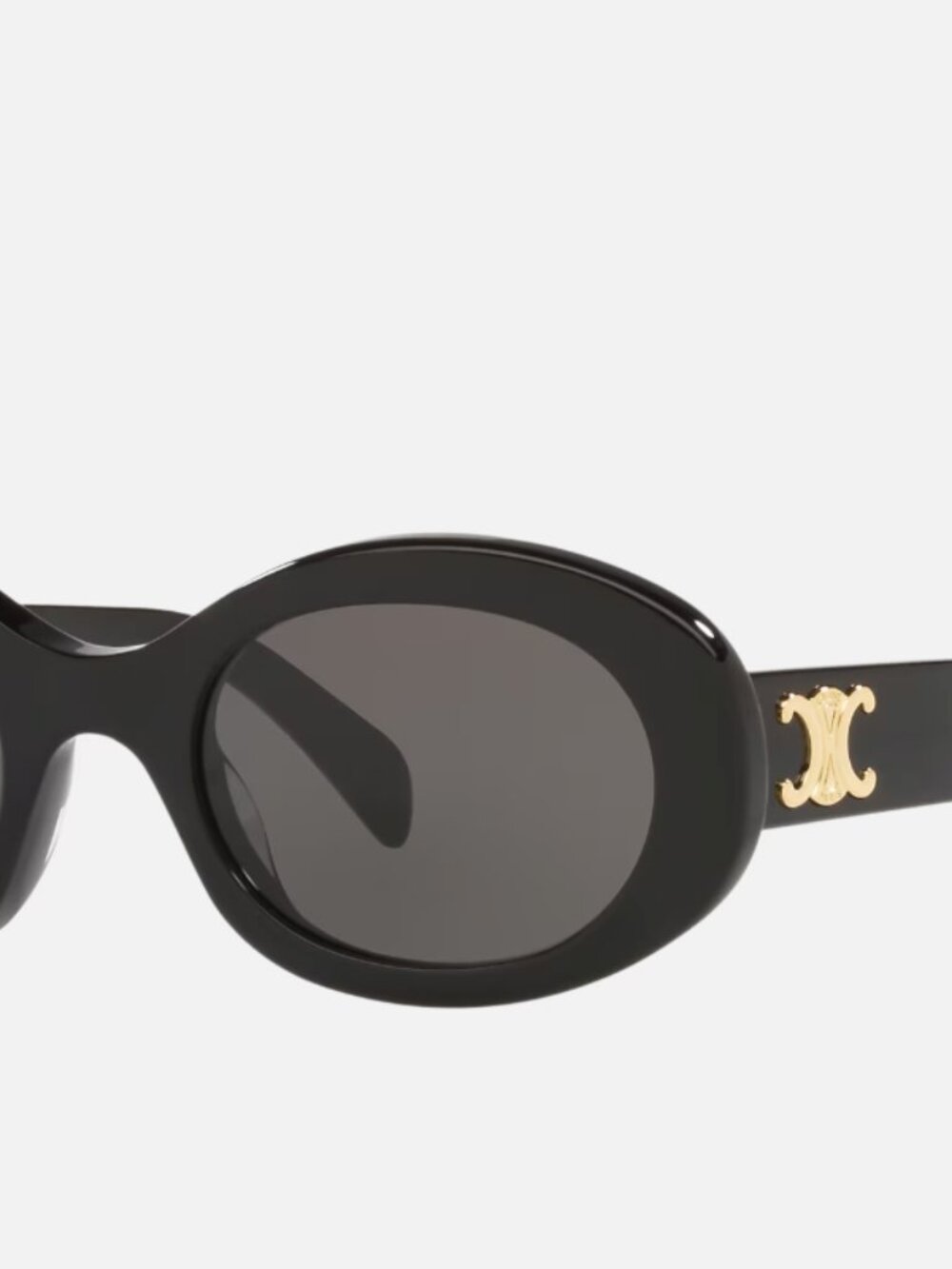 💋 Celine Paris CL40194U Sunglasses | Black Frame Gray Lens | Best seller | NWT - Picture 4 of 11